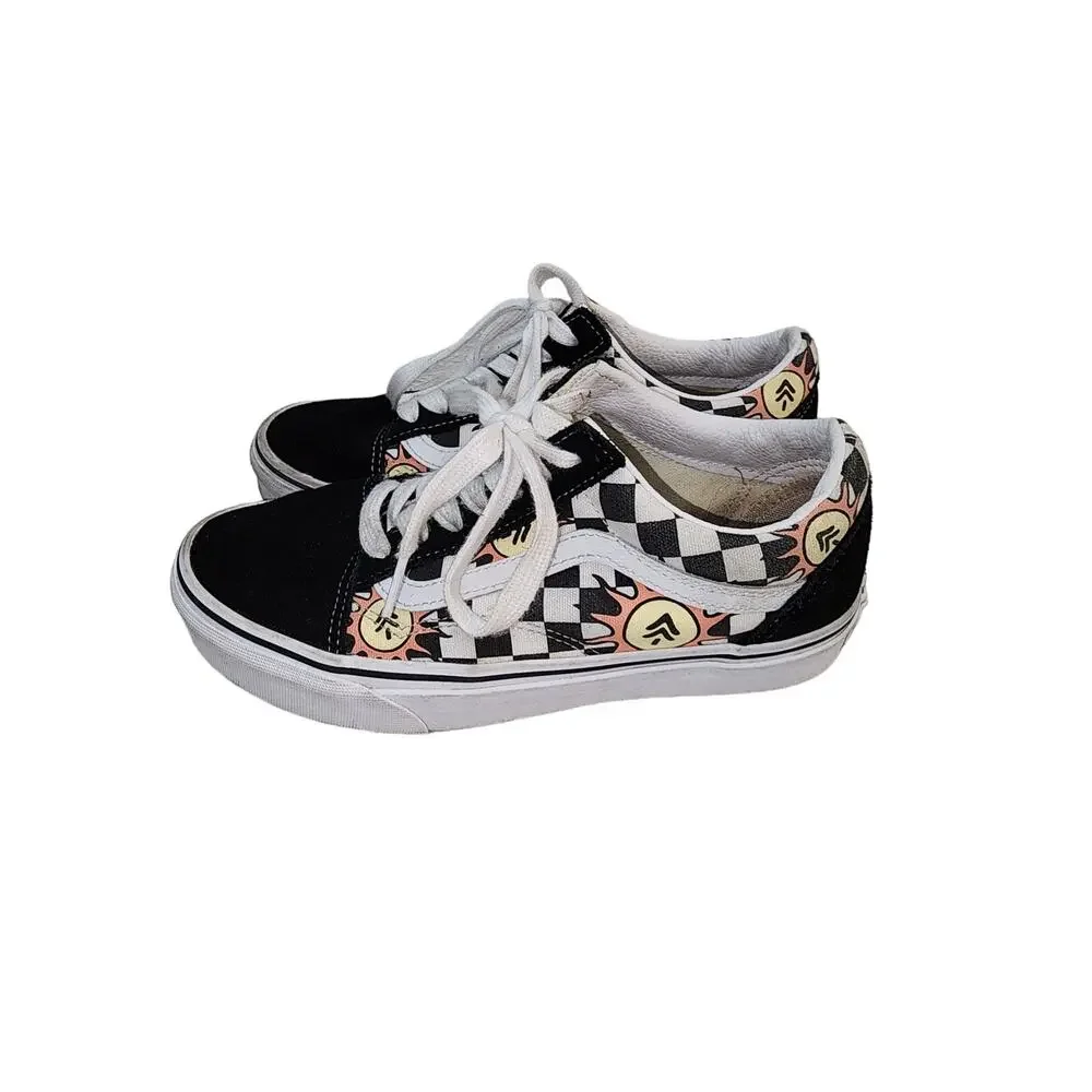 Vans Off The Wall shoes 5.5 men's 7.0 womens
